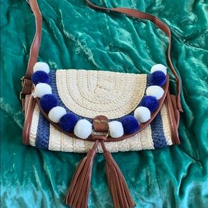 Pom Pom Cross Body Bag!